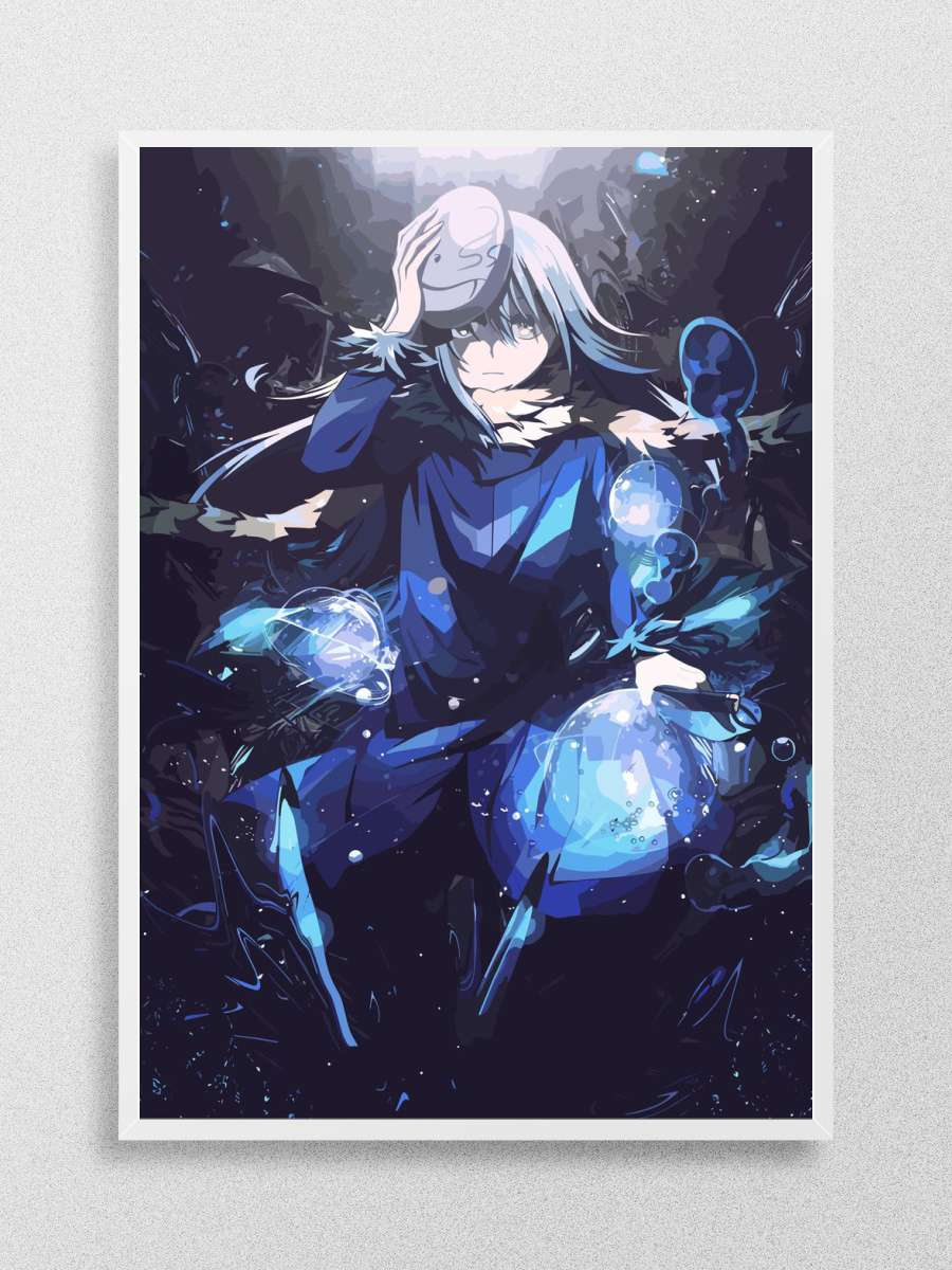 Rimuru Tempest Anime Poster Çerçevesiz Yüksek Kalite Anime Duvar Poster
