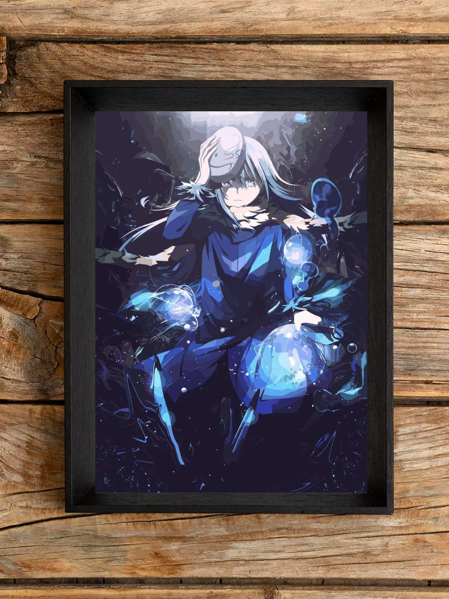 Rimuru Tempest Anime Poster Çerçevesiz Yüksek Kalite Anime Duvar Poster
