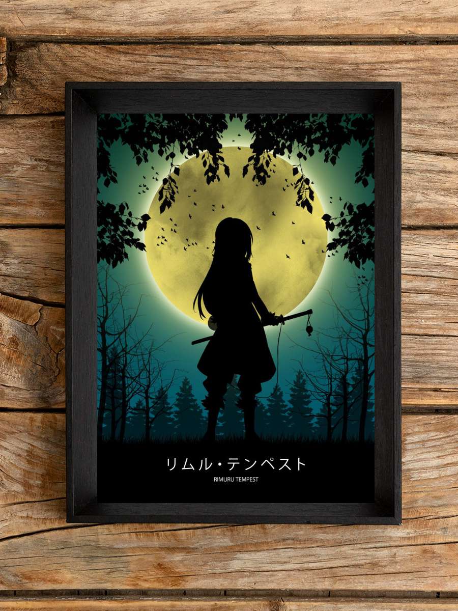 Rimuru Tempest Anime Poster Çerçevesiz Yüksek Kalite Anime Duvar Poster