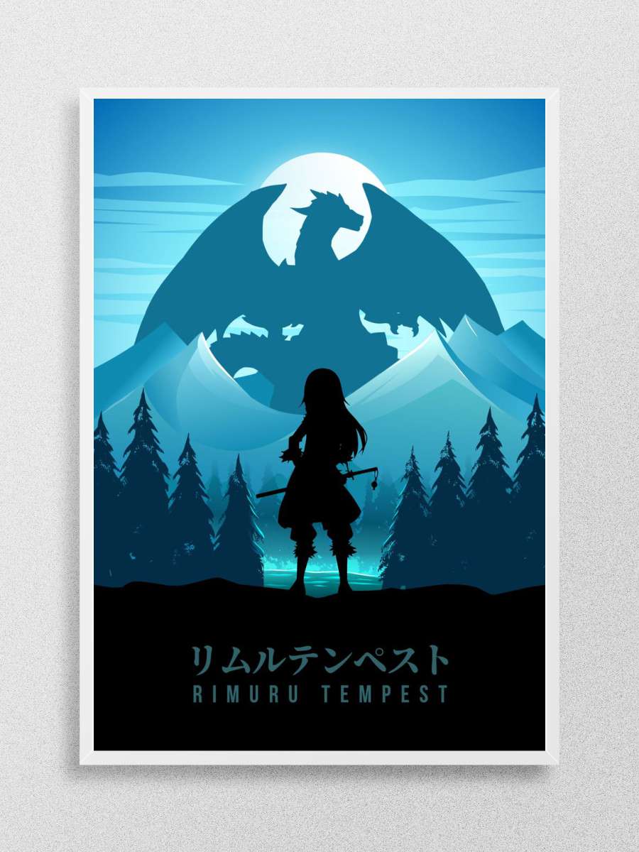 Rimuru Tempest Slime Anime Anime Poster Çerçevesiz Yüksek Kalite Anime Duvar Poster