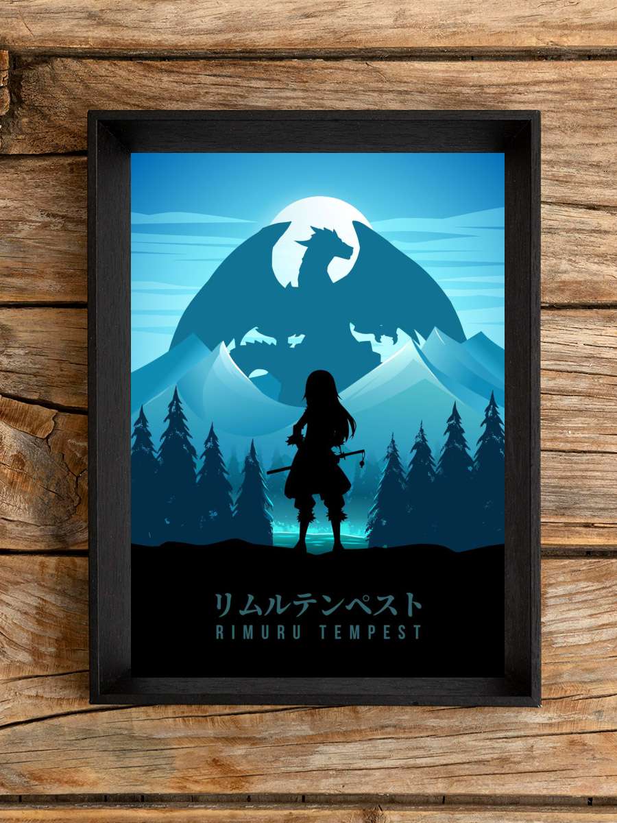 Rimuru Tempest Slime Anime Anime Poster Çerçevesiz Yüksek Kalite Anime Duvar Poster