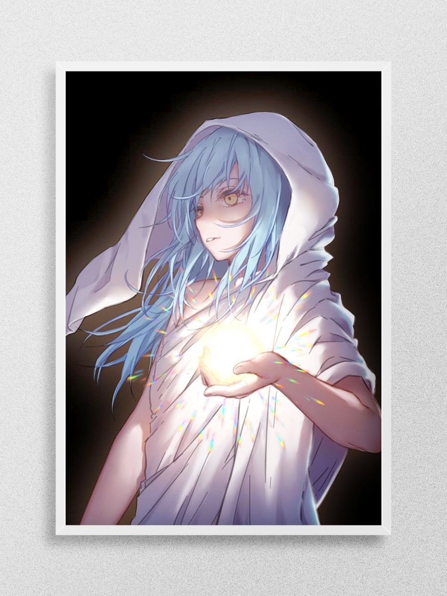 rimuru tempest slime Anime Poster Çerçevesiz Yüksek Kalite Anime Duvar Poster