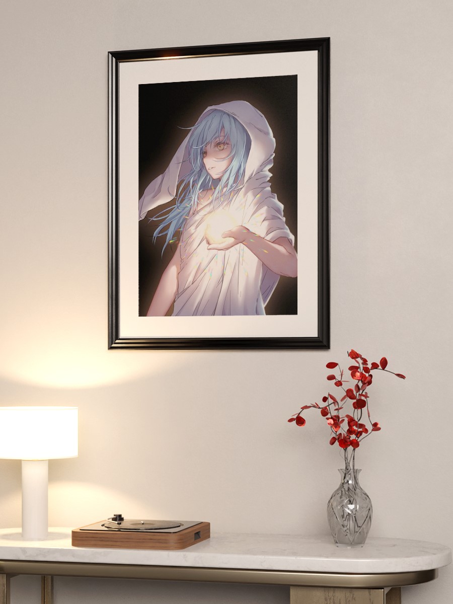 rimuru tempest slime Anime Poster Çerçevesiz Yüksek Kalite Anime Duvar Poster