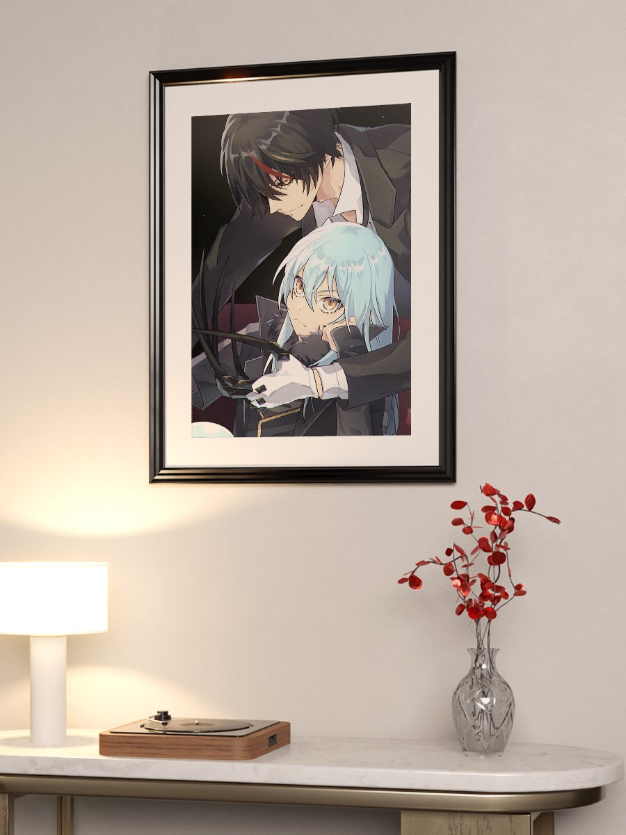 rimuru tempest slime Anime Poster Çerçevesiz Yüksek Kalite Anime Duvar Poster