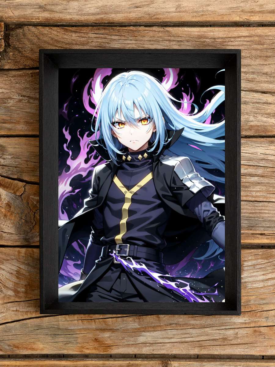 Rimuru Tempest Tensura Anime Poster Çerçevesiz Yüksek Kalite Anime Duvar Poster