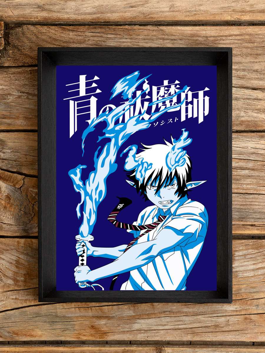 Rin Okumura Anime Poster Çerçevesiz Yüksek Kalite Anime Duvar Poster