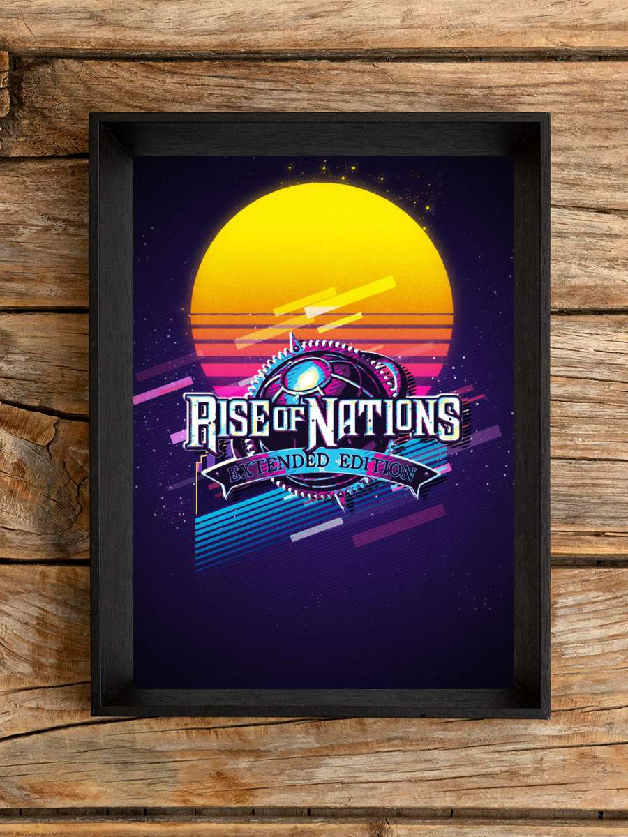 rise of nations extended e Anime Poster Çerçevesiz Yüksek Kalite Anime Duvar Poster