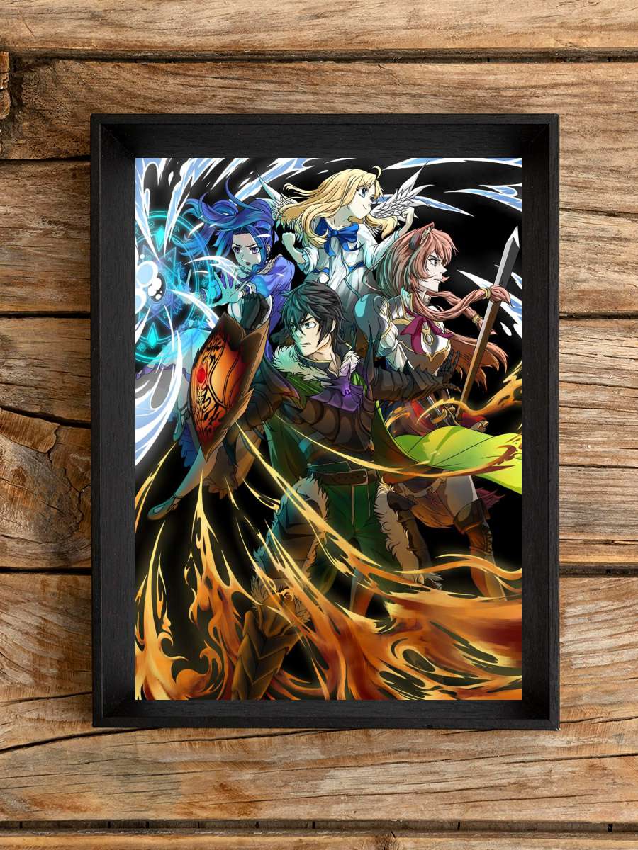 Rising Of Shield Hero Anime Poster Çerçevesiz Yüksek Kalite Anime Duvar Poster