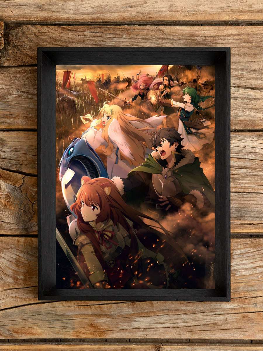 rising of the shield hero Anime Poster Çerçevesiz Yüksek Kalite Anime Duvar Poster