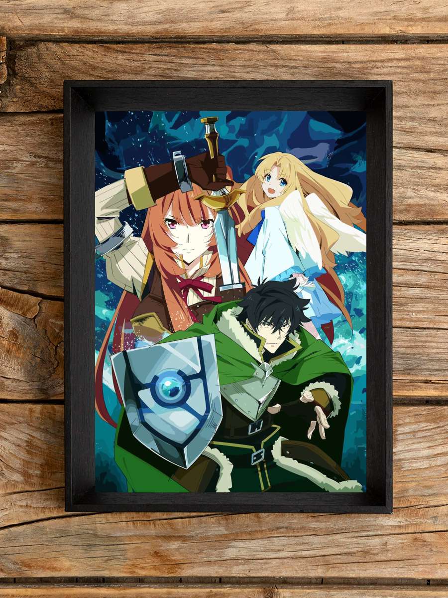 Rising Of The Shield Hero Anime Poster Çerçevesiz Yüksek Kalite Anime Duvar Poster