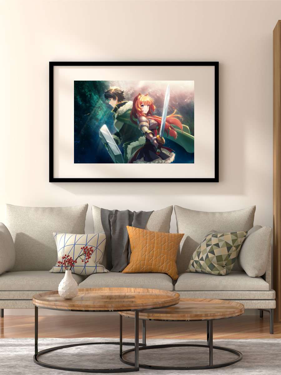 rising of the shield hero Anime Poster Çerçevesiz Yüksek Kalite Anime Duvar Poster
