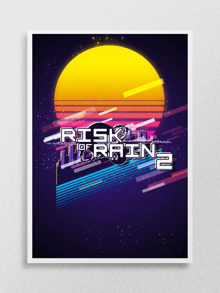 risk of rain Anime Poster Çerçevesiz Yüksek Kalite Anime Duvar Poster