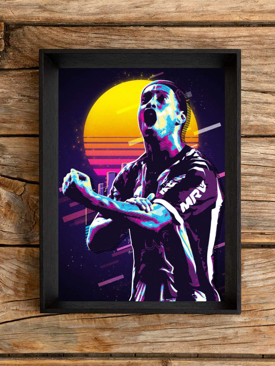 Ronaldinho Futbol Poster Çerçevesiz Yüksek Kalite Futbolcu Duvar Poster