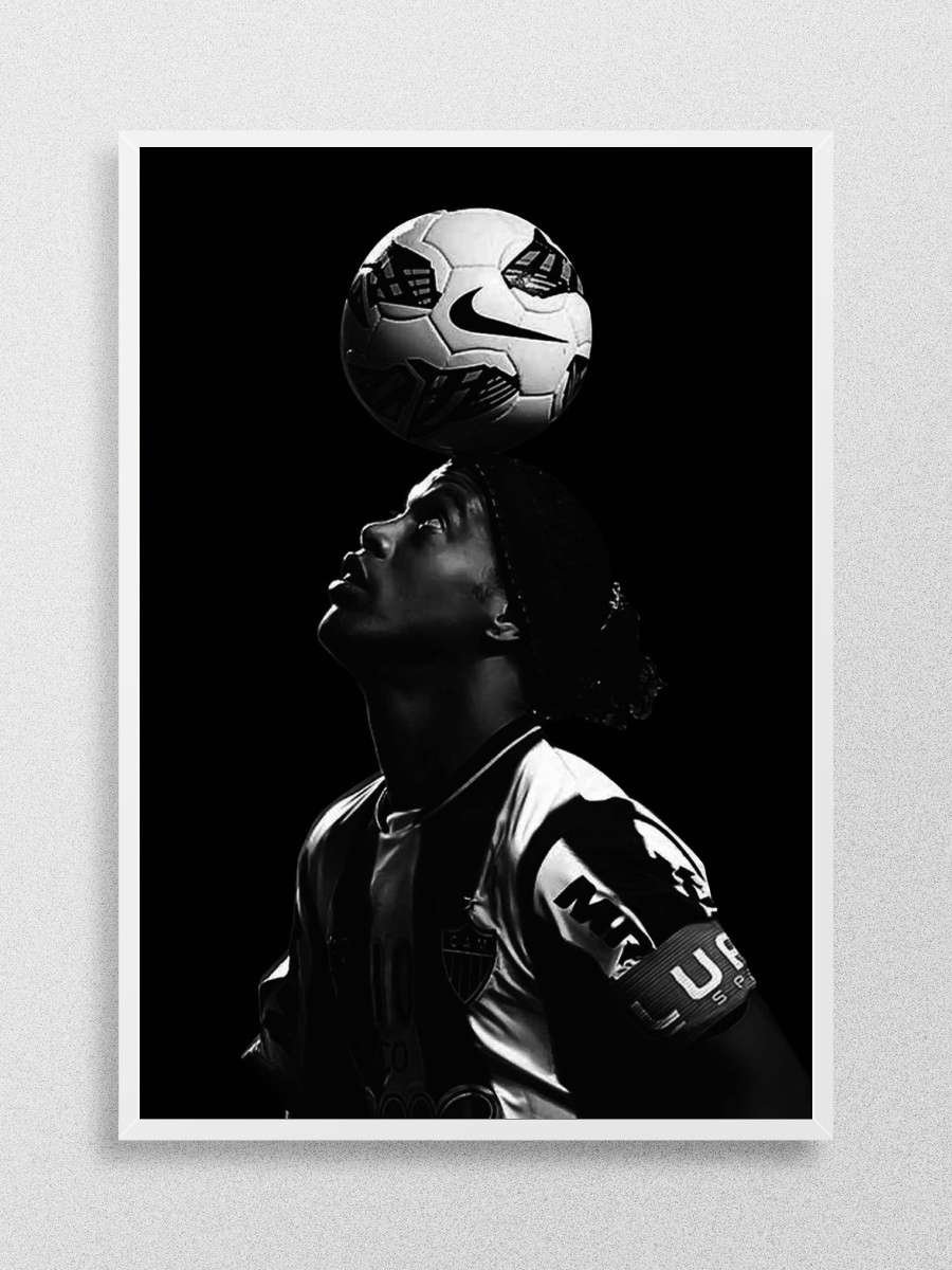 Ronaldinho Futbol Poster Çerçevesiz Yüksek Kalite Futbolcu Duvar Poster