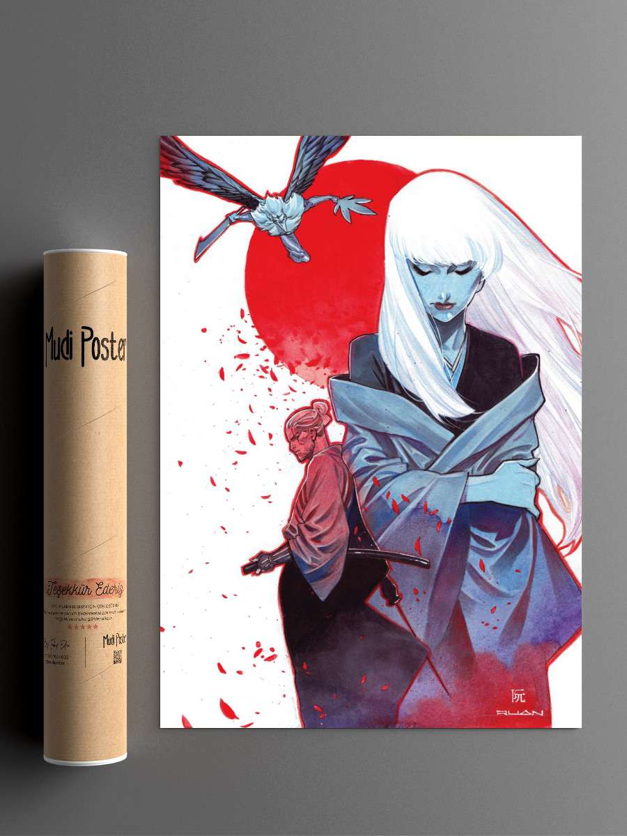 Ronin Alternative Cover Anime Poster Çerçevesiz Yüksek Kalite Anime Duvar Poster