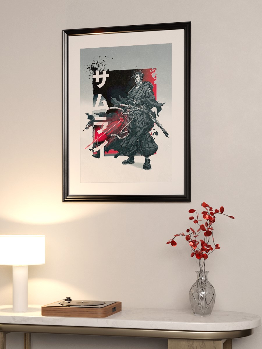 Ronin dark Visions Anime Poster Çerçevesiz Yüksek Kalite Anime Duvar Poster