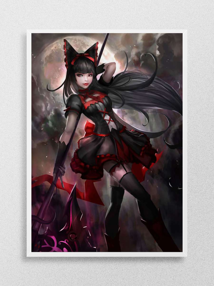 Rory Mercury Anime Poster Çerçevesiz Yüksek Kalite Anime Duvar Poster