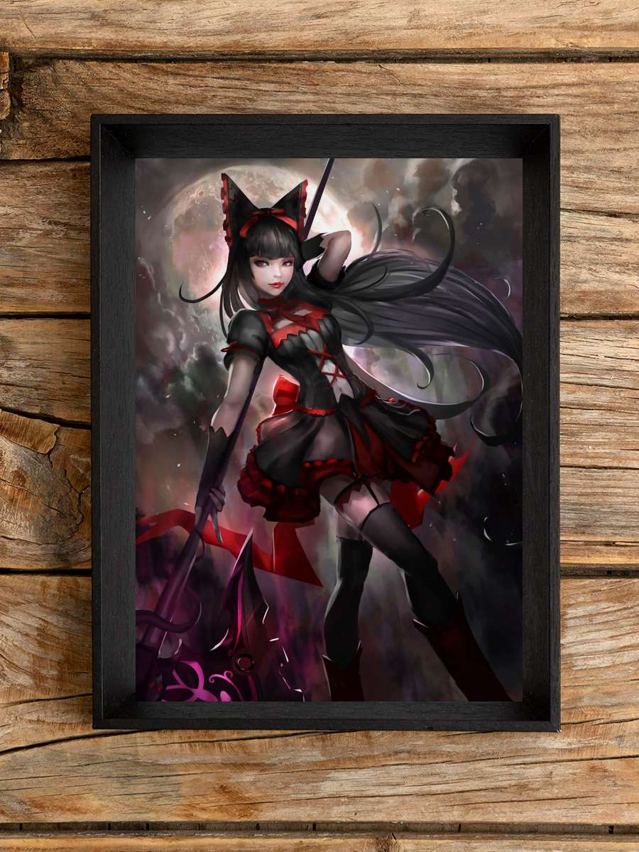 Rory Mercury Anime Poster Çerçevesiz Yüksek Kalite Anime Duvar Poster