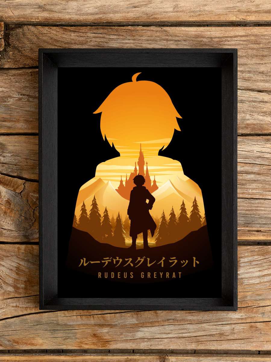 Rudeus Mushoku Tensei Anime Poster Çerçevesiz Yüksek Kalite Anime Duvar Poster