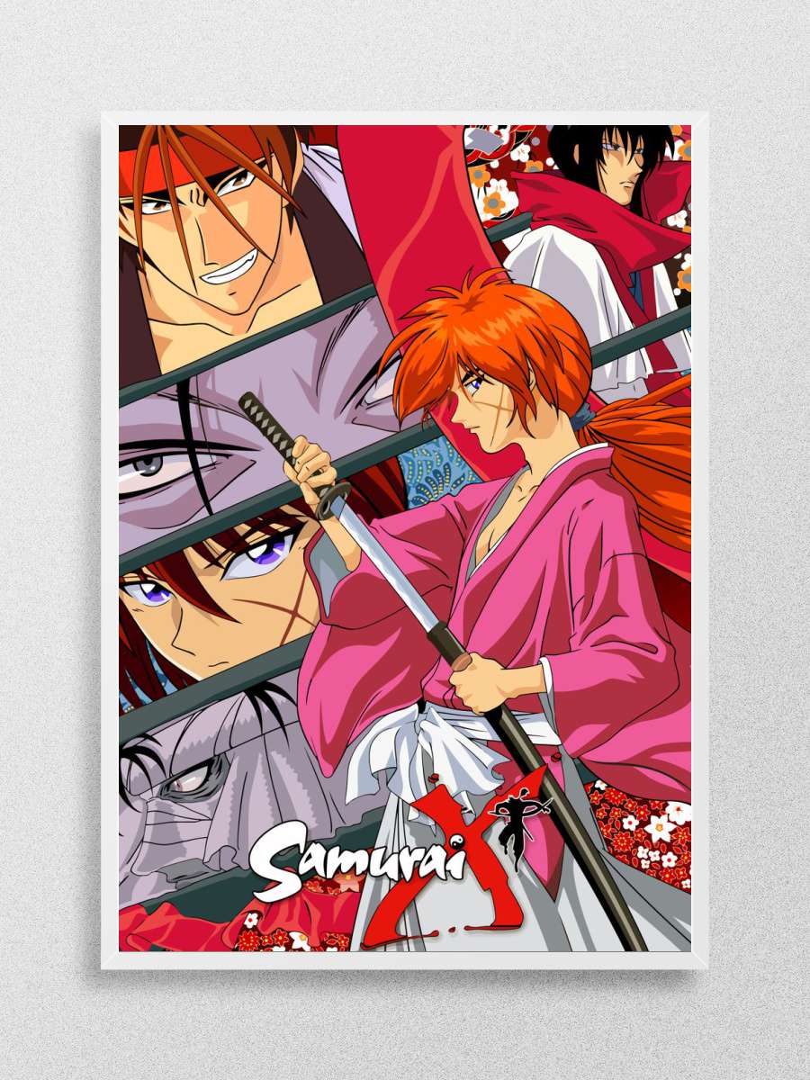 Rurouni Kenshin Anime Poster Çerçevesiz Yüksek Kalite Anime Duvar Poster