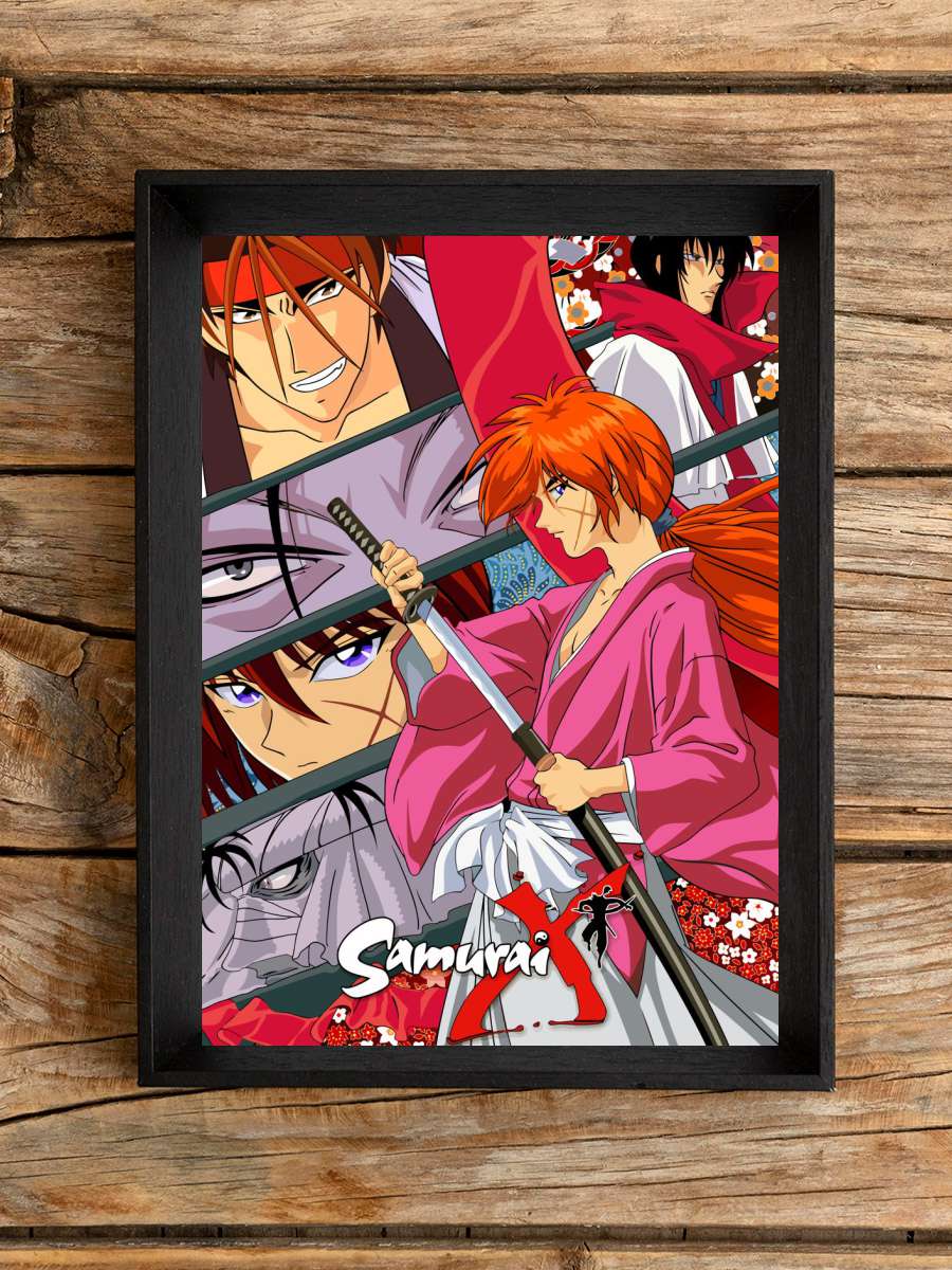 Rurouni Kenshin Anime Poster Çerçevesiz Yüksek Kalite Anime Duvar Poster
