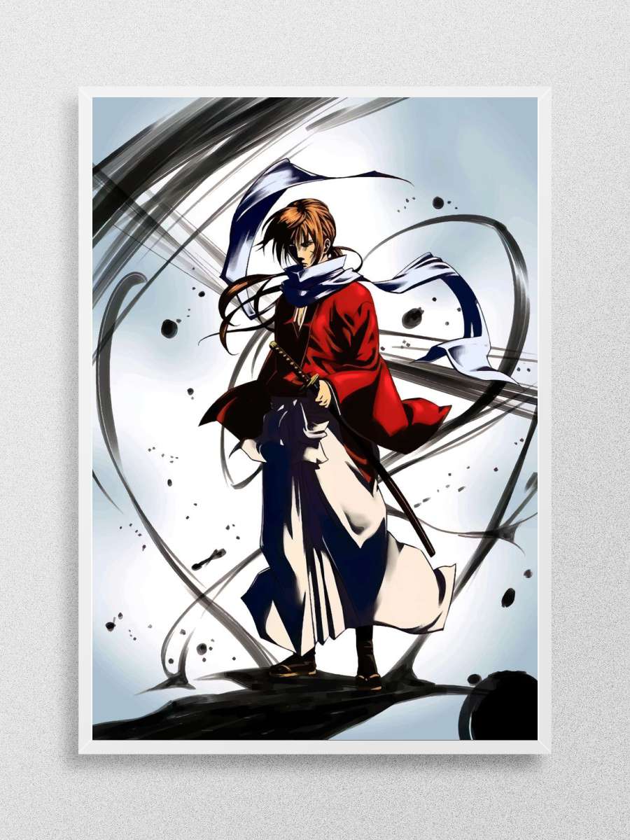 Rurouni Kenshin Anime Poster Çerçevesiz Yüksek Kalite Anime Duvar Poster