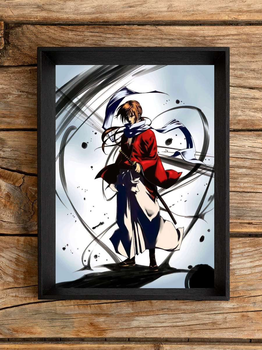 Rurouni Kenshin Anime Poster Çerçevesiz Yüksek Kalite Anime Duvar Poster