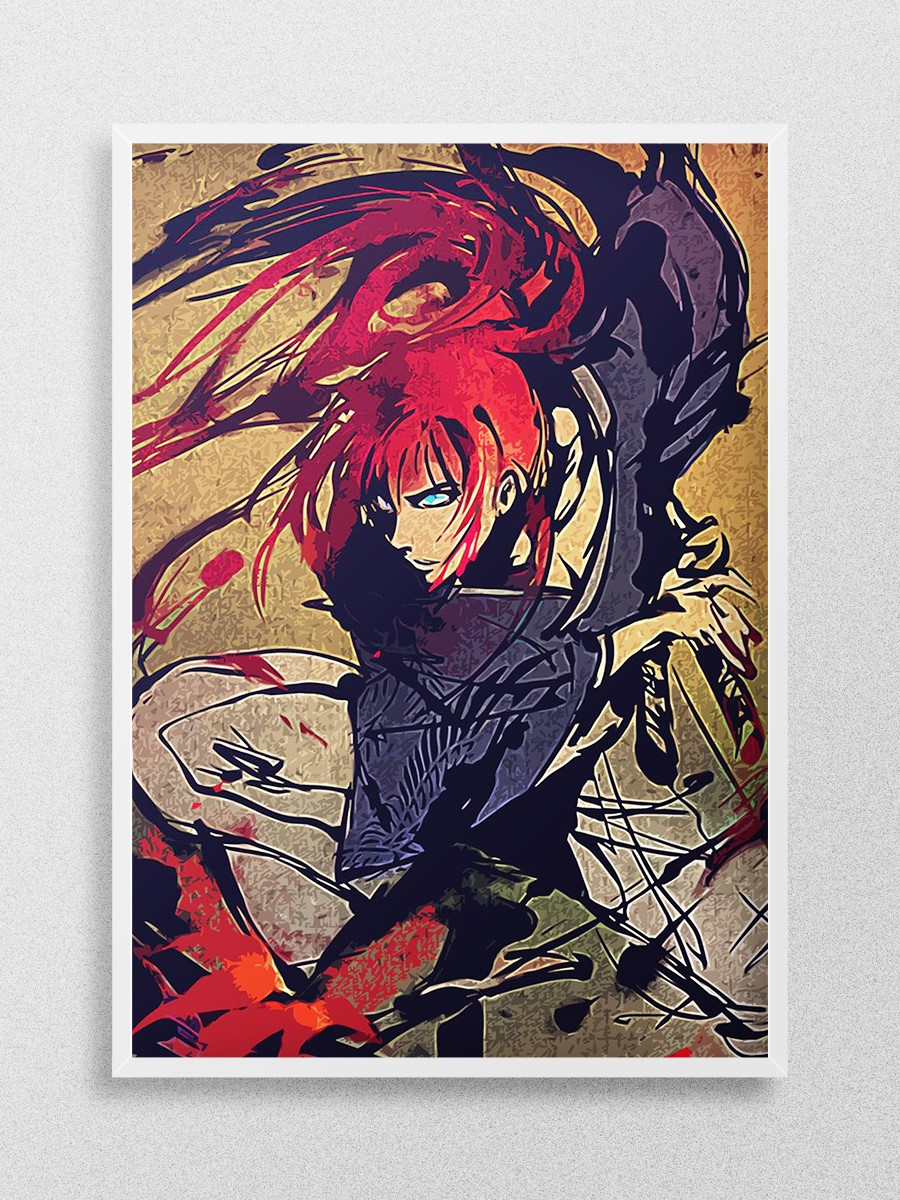 rurouni kenshin Anime Poster Çerçevesiz Yüksek Kalite Anime Duvar Poster