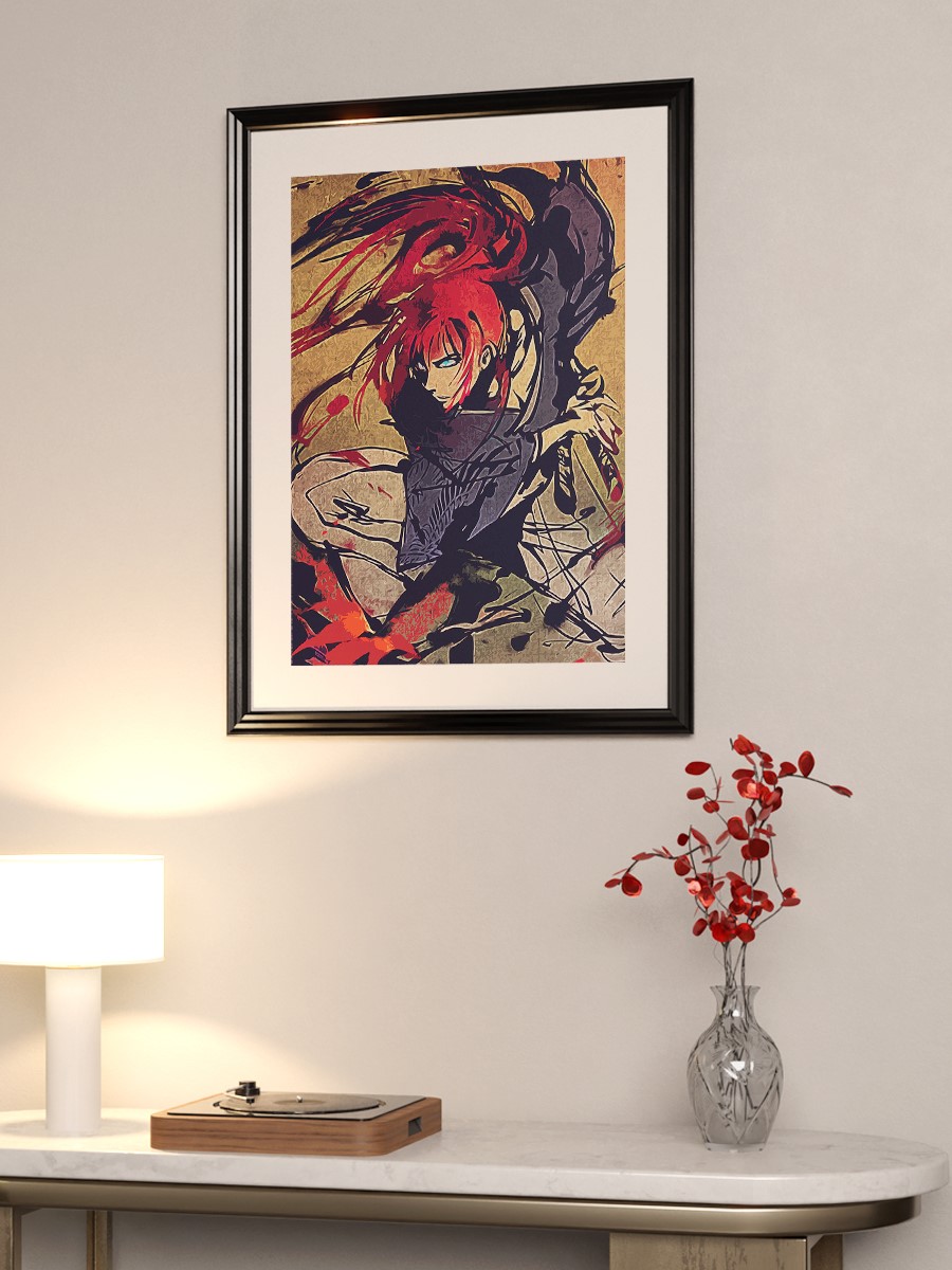 rurouni kenshin Anime Poster Çerçevesiz Yüksek Kalite Anime Duvar Poster