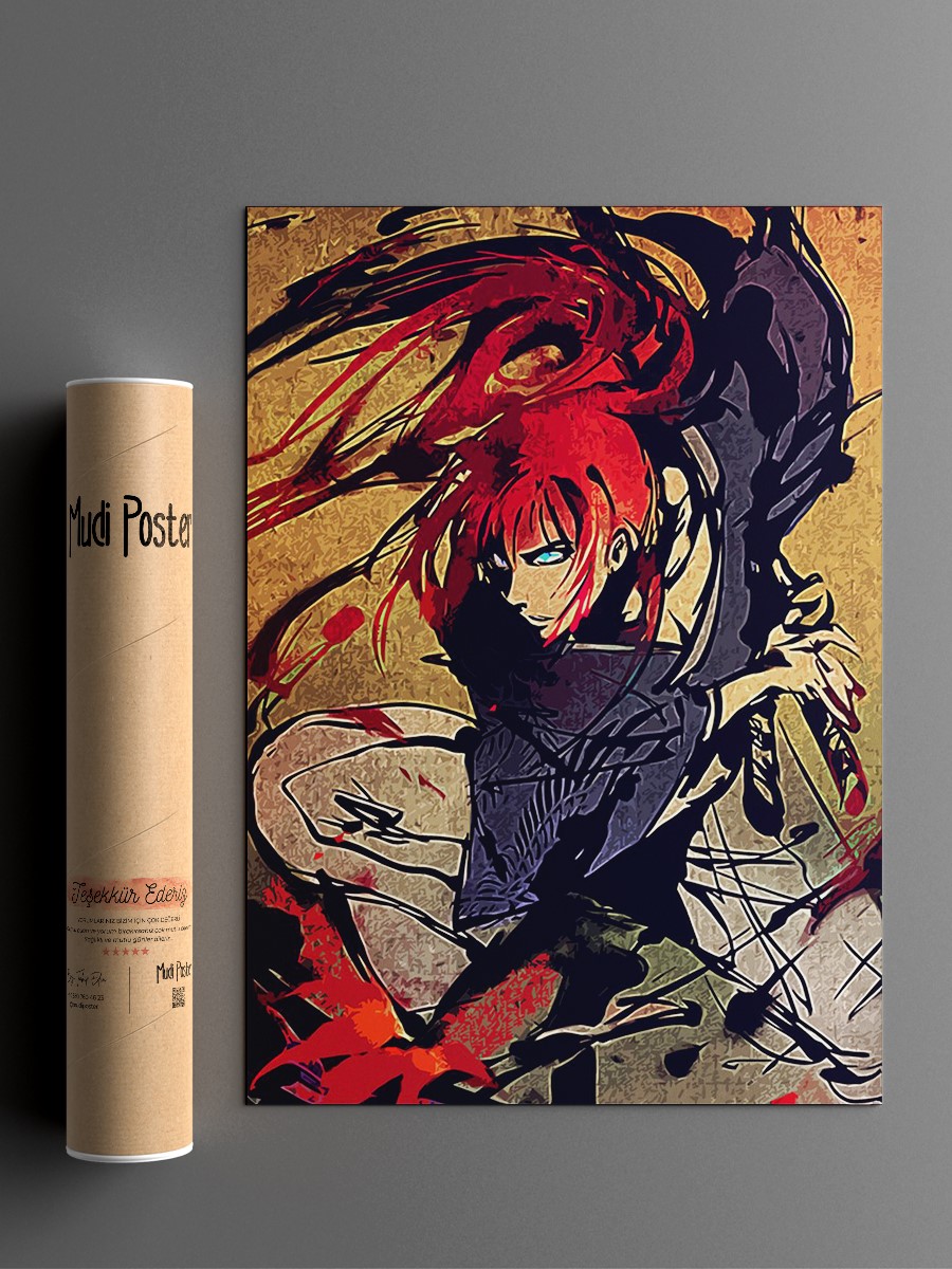 rurouni kenshin Anime Poster Çerçevesiz Yüksek Kalite Anime Duvar Poster