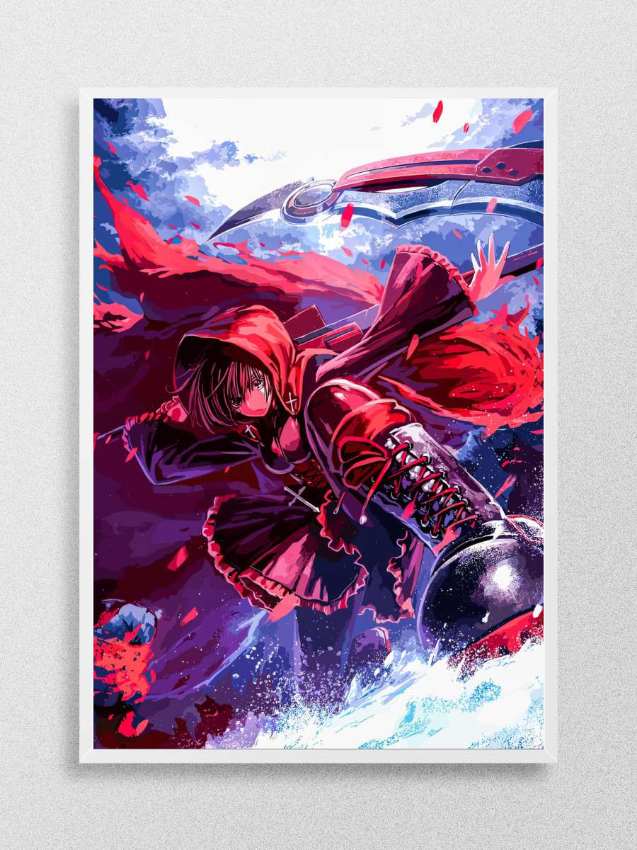 RWBY Anime Fantasy Anime Poster Çerçevesiz Yüksek Kalite Anime Duvar Poster