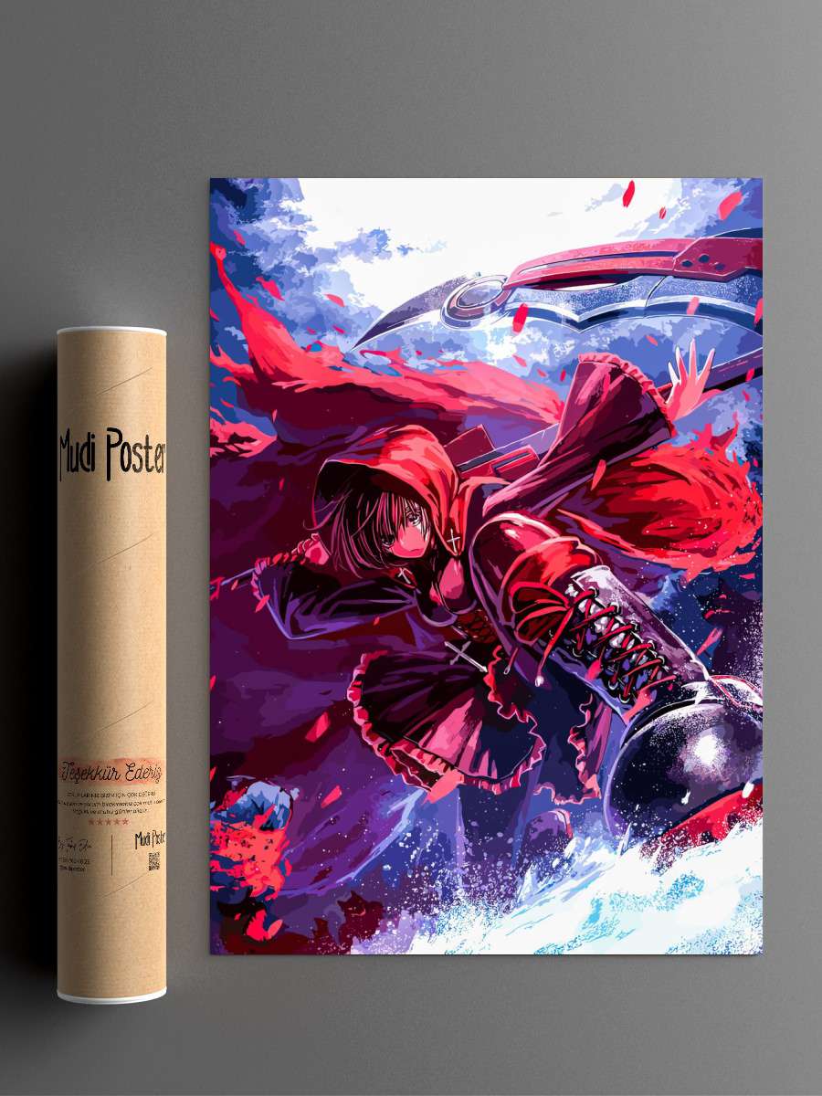 RWBY Anime Fantasy Anime Poster Çerçevesiz Yüksek Kalite Anime Duvar Poster
