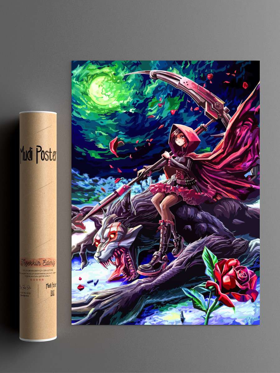 rwby anime Anime Poster Çerçevesiz Yüksek Kalite Anime Duvar Poster