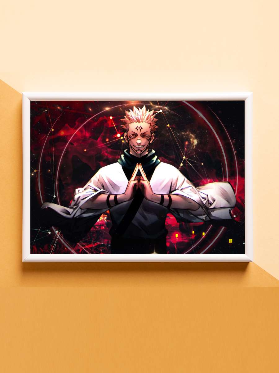 Ryomen Sukuna Anime Poster Çerçevesiz Yüksek Kalite Anime Duvar Poster