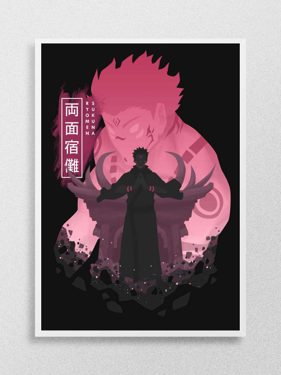Ryomen Sukuna Anime Poster Çerçevesiz Yüksek Kalite Anime Duvar Poster