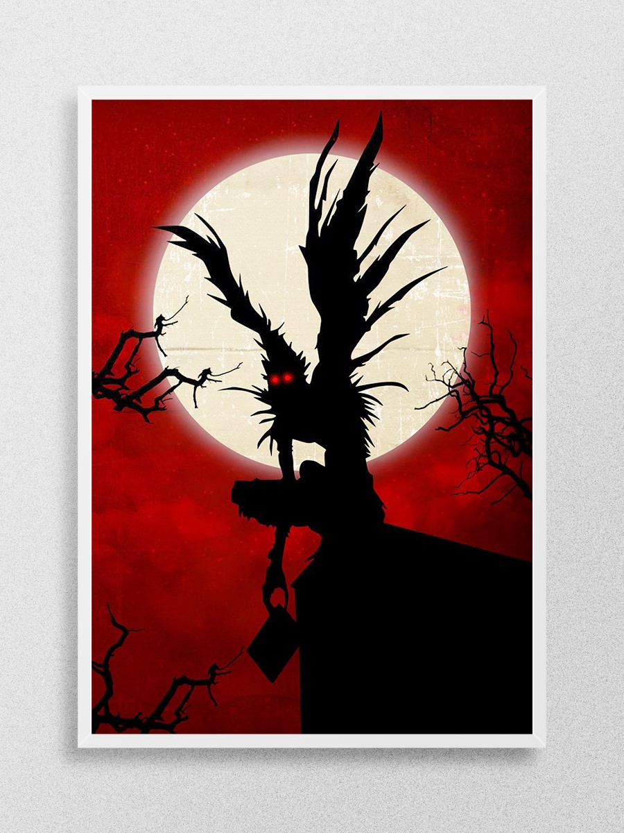 Ryuk Death Anime Anime Poster Çerçevesiz Yüksek Kalite Anime Duvar Poster