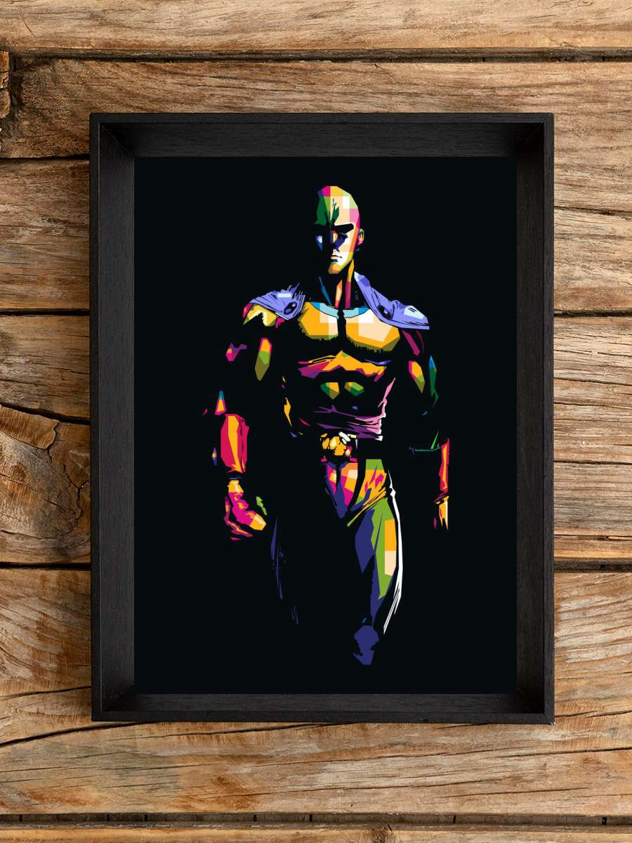 Saitama One Punch Man Anime Poster Çerçevesiz Yüksek Kalite Anime Duvar Poster