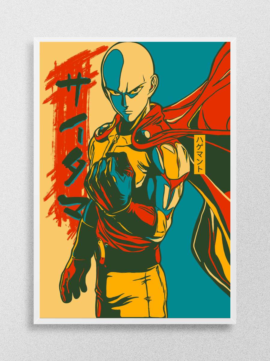 Saitama Savage Anime Poster Çerçevesiz Yüksek Kalite Anime Duvar Poster