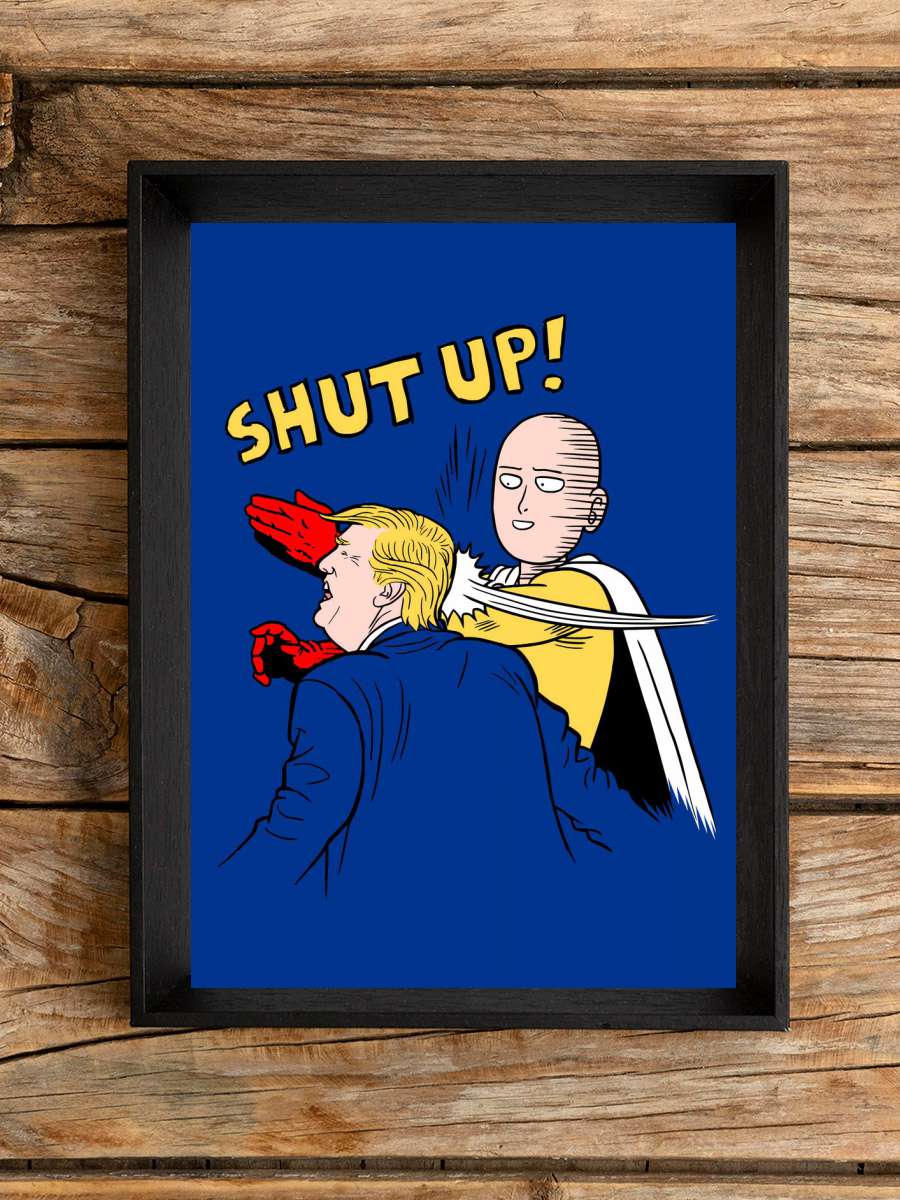 Saitama Slap Anime Poster Çerçevesiz Yüksek Kalite Anime Duvar Poster