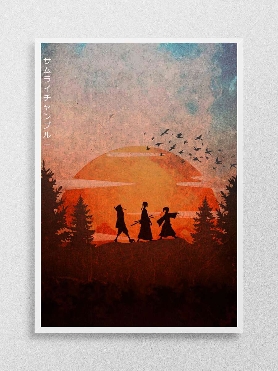 Samurai Champloo Anime Poster Çerçevesiz Yüksek Kalite Anime Duvar Poster