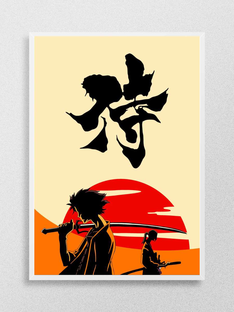 Samurai Champloo Anime Poster Çerçevesiz Yüksek Kalite Anime Duvar Poster