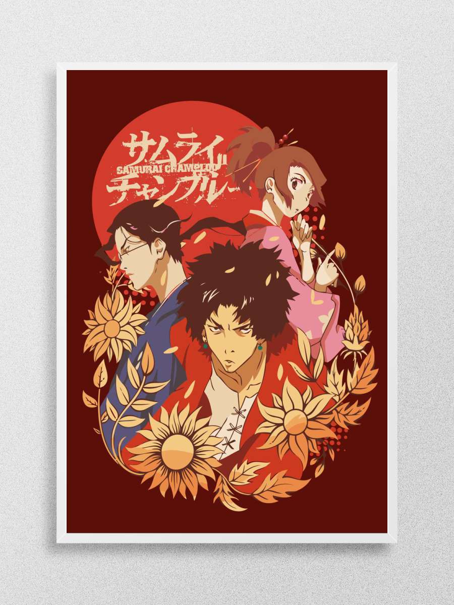 Samurai Champloo Anime Poster Çerçevesiz Yüksek Kalite Anime Duvar Poster