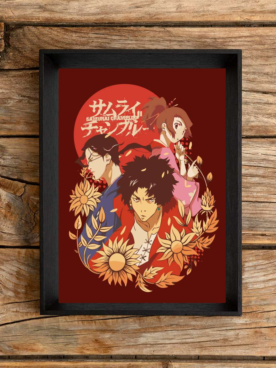 Samurai Champloo Anime Poster Çerçevesiz Yüksek Kalite Anime Duvar Poster