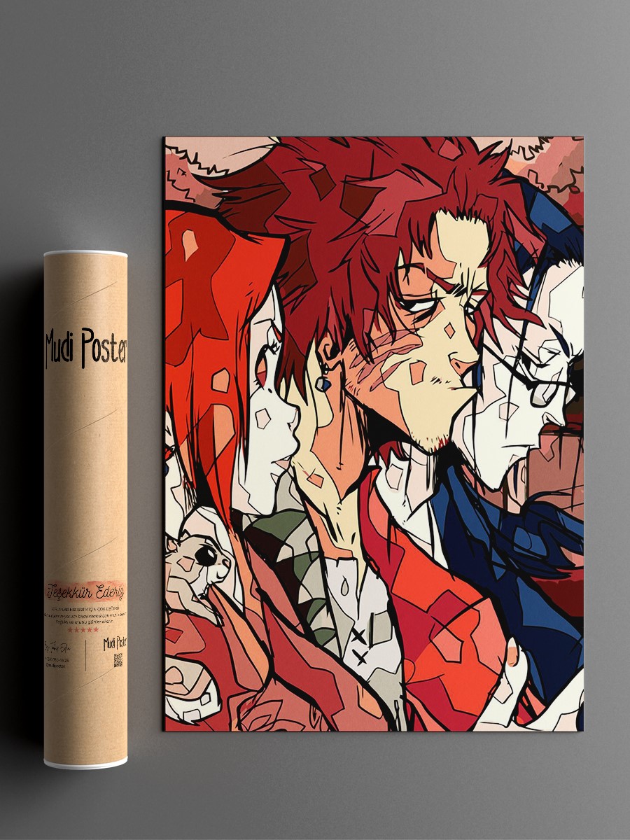 Samurai Champloo Anime Poster Çerçevesiz Yüksek Kalite Anime Duvar Poster