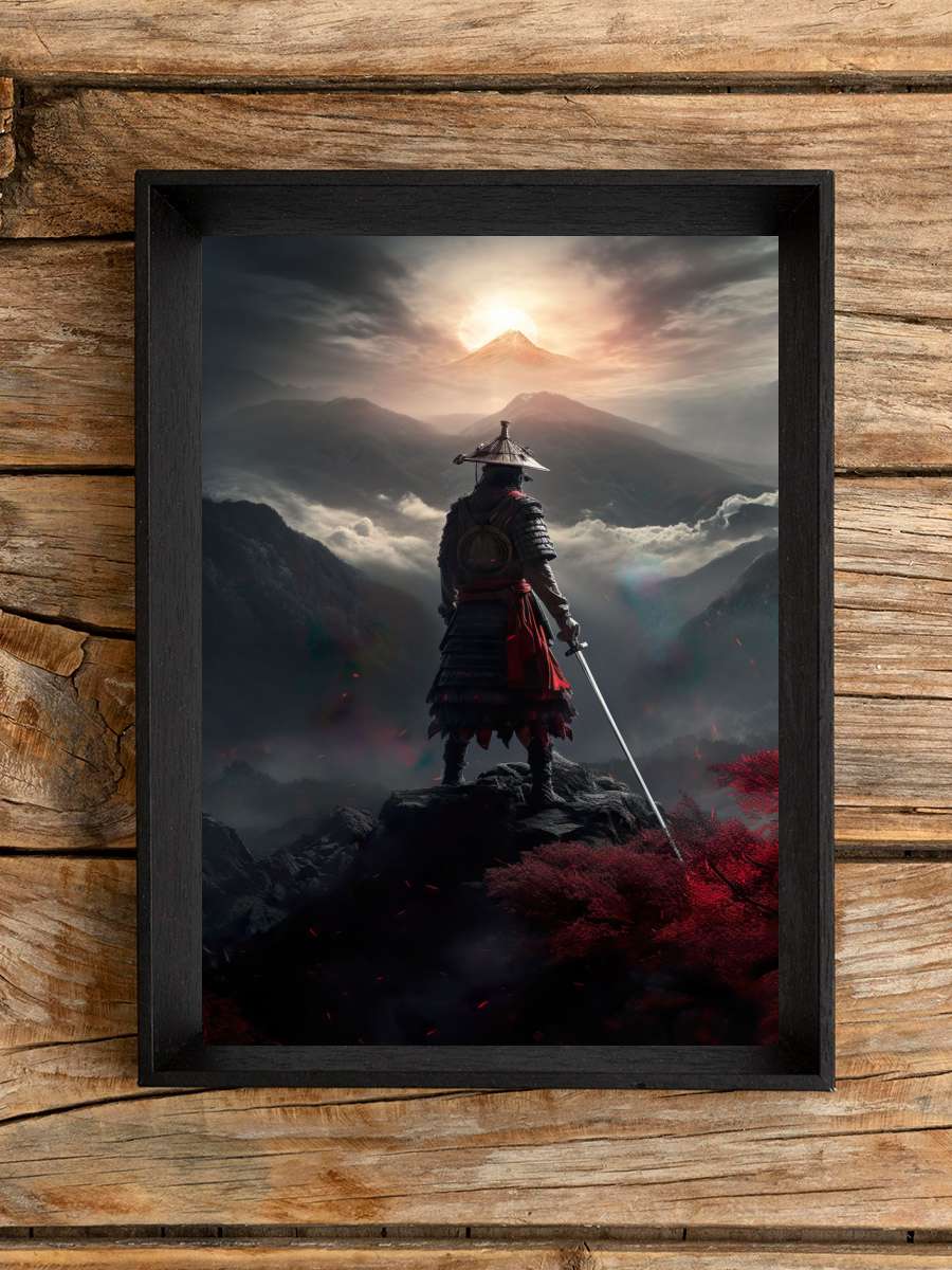 Samurai evening mist Anime Poster Çerçevesiz Yüksek Kalite Anime Duvar Poster