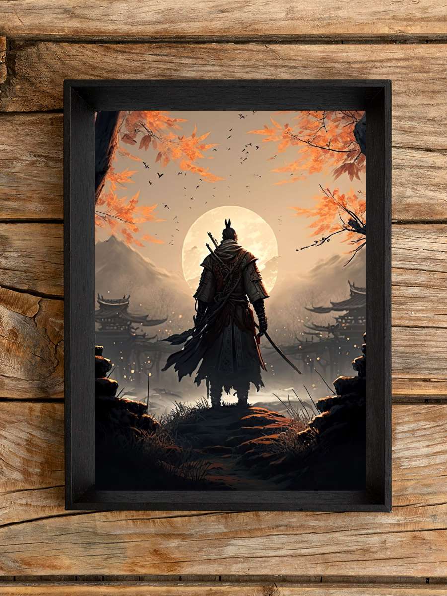 Samurai Anime Poster Çerçevesiz Yüksek Kalite Anime Duvar Poster