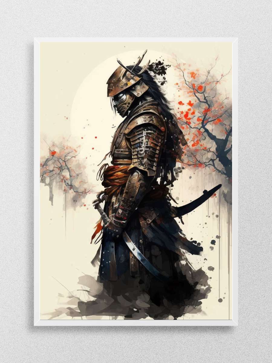 Samurai Anime Poster Çerçevesiz Yüksek Kalite Anime Duvar Poster