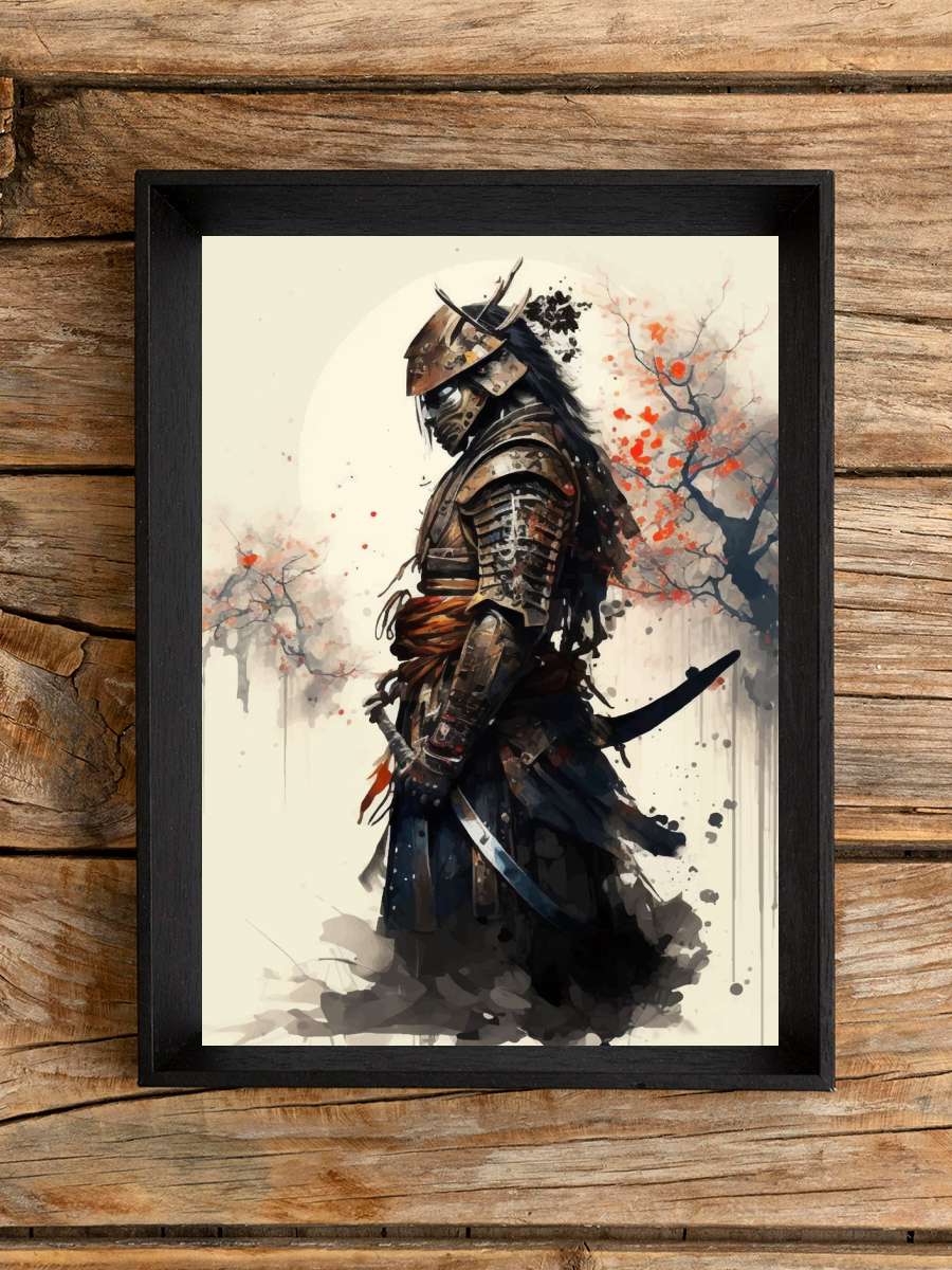 Samurai Anime Poster Çerçevesiz Yüksek Kalite Anime Duvar Poster