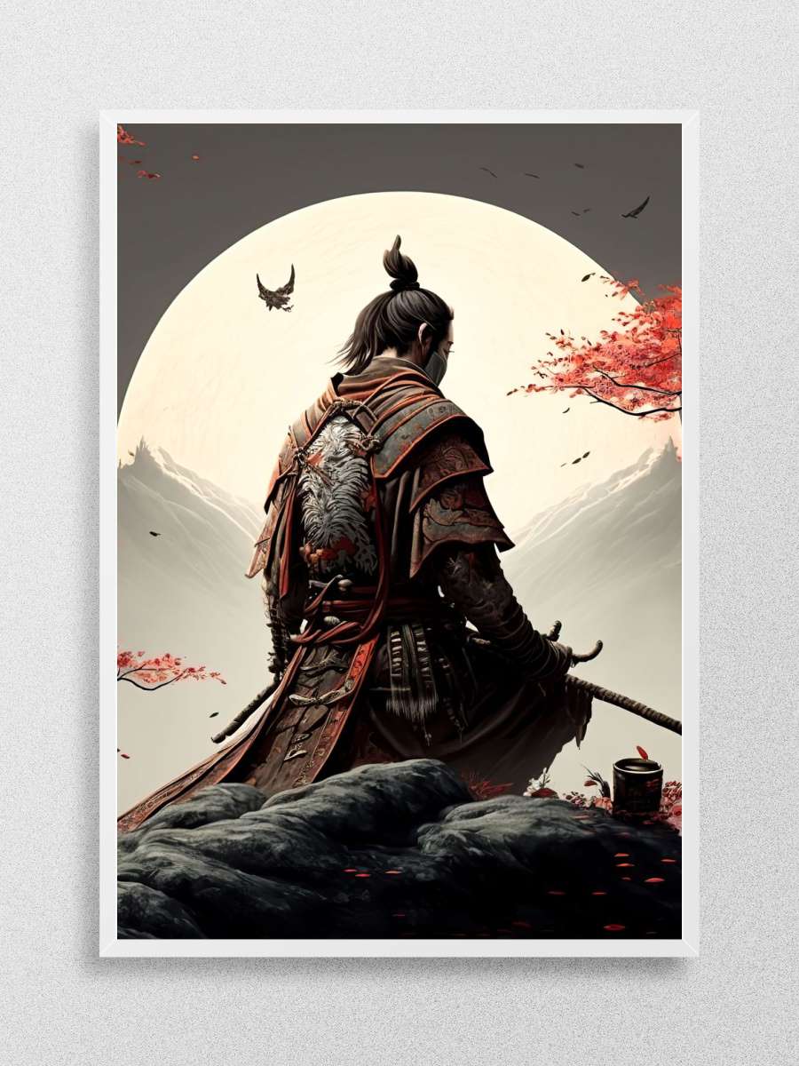 Samurai Anime Poster Çerçevesiz Yüksek Kalite Anime Duvar Poster
