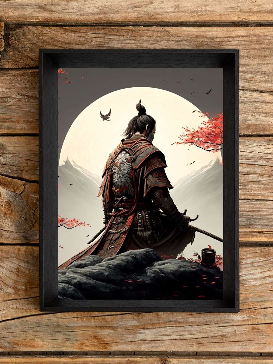 Samurai Anime Poster Çerçevesiz Yüksek Kalite Anime Duvar Poster